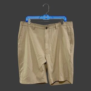 GUC - Pebble Beach Flat Front Tan Golf Shorts
